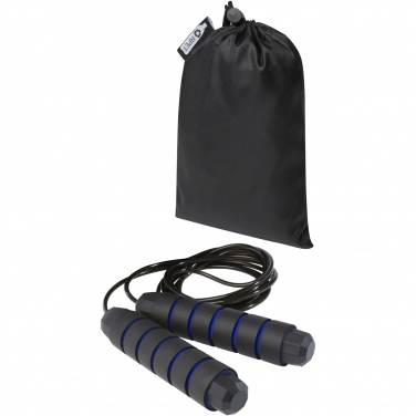 Logo trade business gift photo of: Austin soft skipping rope in recycled PET pouch