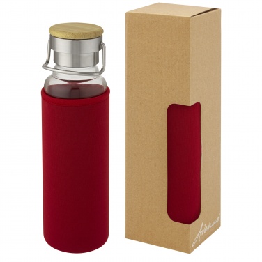 Logo trade corporate gifts image of: Thor 660 ml glass bottle with neoprene sleeve