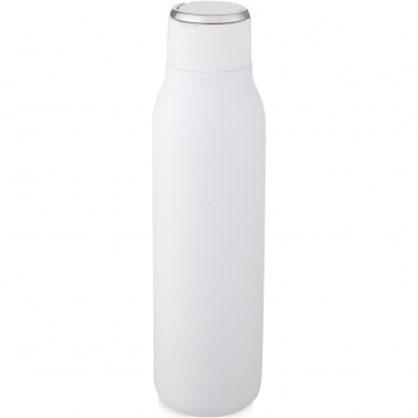 Logo trade corporate gifts image of: Marka 600 ml copper vacuum insulated bottle with metal loop