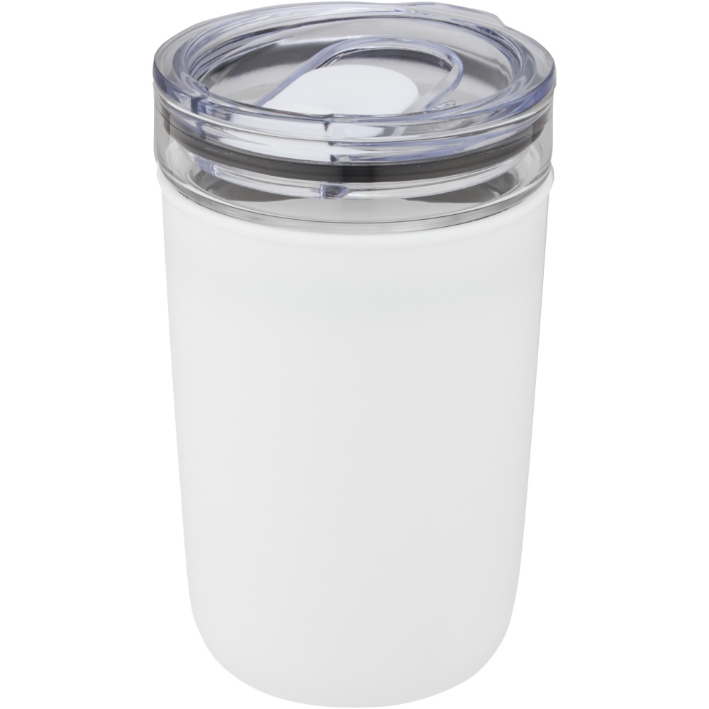 Logo trade promotional products picture of: Bello 420 ml glass tumbler with recycled plastic outer wall