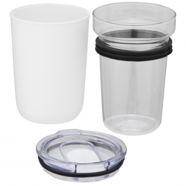 Logotrade promotional item picture of: Bello 420 ml glass tumbler with recycled plastic outer wall