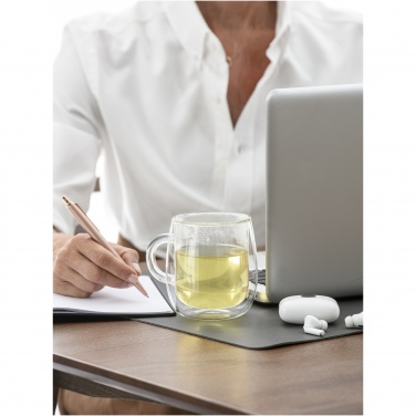 Logo trade corporate gifts picture of: Iris 330 ml glass mug