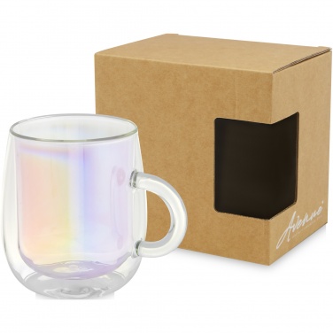 Logo trade promotional items image of: Iris 330 ml glass mug