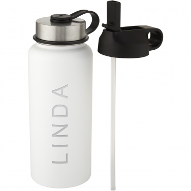 Logo trade promotional items image of: Supra 1 L copper vacuum insulated sport bottle with 2 lids