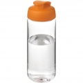 H2O Active® Octave Tritan™ 600 ml flip lid sport bottle, Transparent clear / Orange