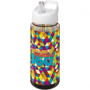 Logo trade promotional gifts picture of: H2O Active® Octave Tritan™ 600 ml spout lid sport bottle