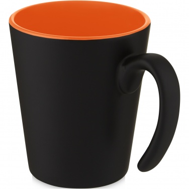 Logo trade promotional giveaways image of: Oli 360 ml ceramic mug with handle