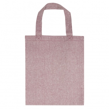 Logo trade promotional gift photo of: Pheebs 150 g/m² recycled gusset tote bag 13L