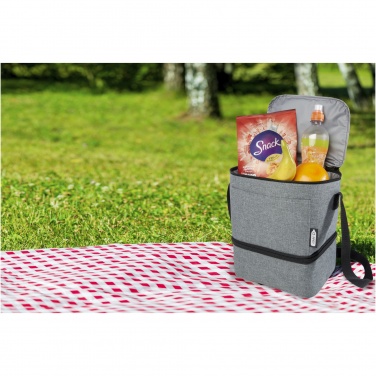 Logo trade promotional merchandise photo of: Tundra 9-can GRS RPET lunch cooler bag 9L