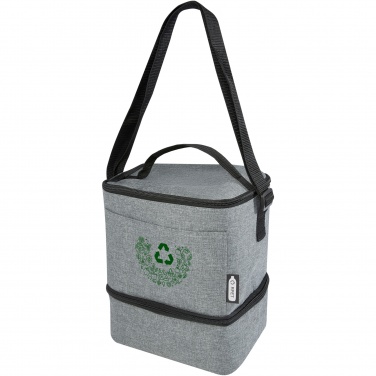 Logo trade promotional merchandise photo of: Tundra 9-can GRS RPET lunch cooler bag 9L