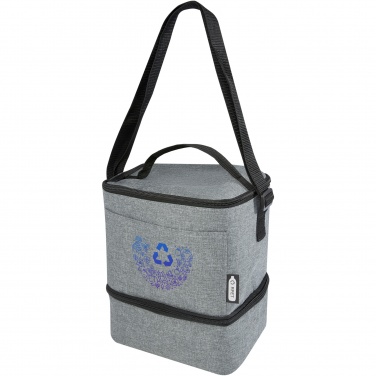 Logo trade promotional merchandise image of: Tundra 9-can GRS RPET lunch cooler bag 9L