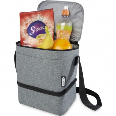 Logo trade promotional products image of: Tundra 9-can GRS RPET lunch cooler bag 9L