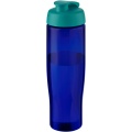 H2O Active® Eco Tempo 700 ml flip lid sport bottle, Aqua / Blue