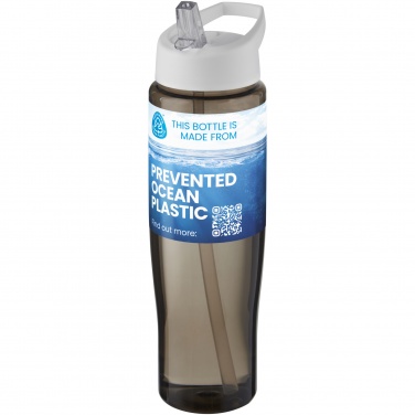 Logo trade promotional gifts picture of: H2O Active® Eco Tempo 700 ml spout lid sport bottle