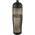 H2O Active® Eco Tempo 700 ml dome lid sport bottle, Solid black / Charcoal