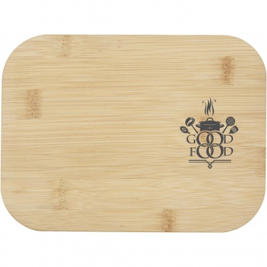 Logotrade promotional gift picture of: Roby glass lunch box with bamboo lid