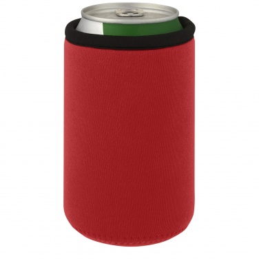 Logo trade corporate gifts image of: Vrie recycled neoprene can sleeve holder