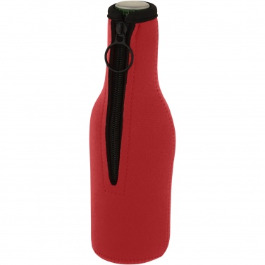 Logotrade promotional item picture of: Fris recycled neoprene bottle sleeve holder