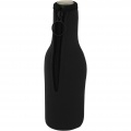 Fris recycled neoprene bottle sleeve holder, Solid black