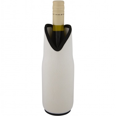 Logo trade promotional giveaway photo of: Noun recycled neoprene wine sleeve holder