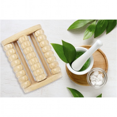 Logo trade corporate gift photo of: Venis bamboo foot massager