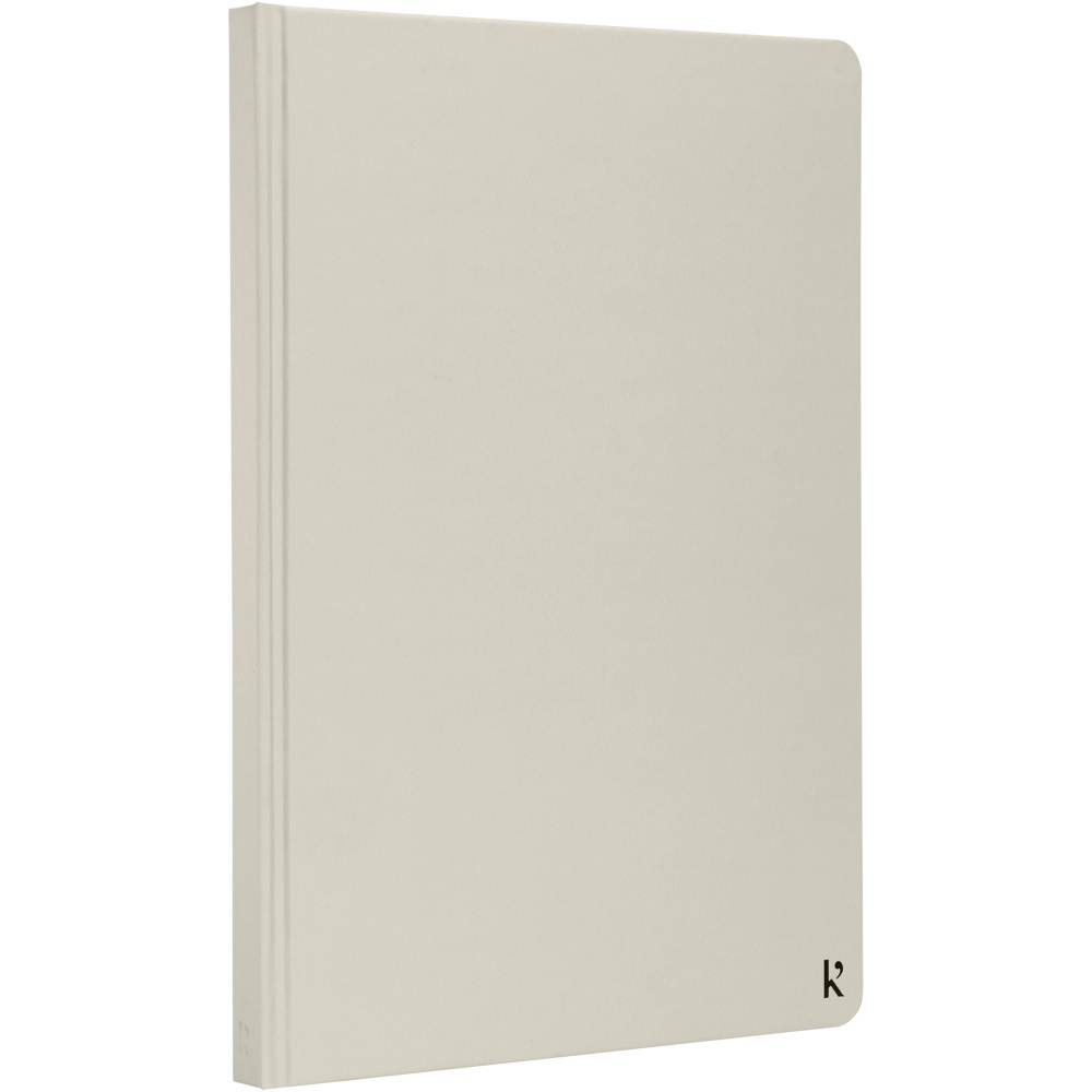 Logotrade business gift image of: Karst® A5 stone paper hardcover notebook - lined