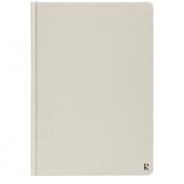 Logo trade promotional items image of: Karst® A5 stone paper hardcover notebook - lined