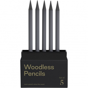 Logotrade corporate gift picture of: Karst® 5-pack 2B woodless graphite pencils