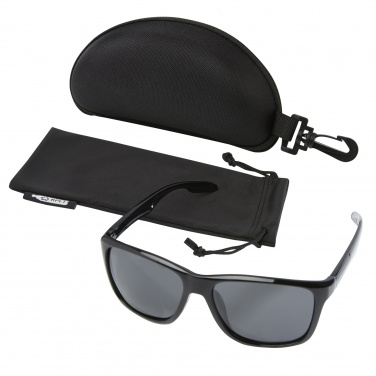 Logo trade promotional giveaway photo of: Eiger polarized sunglasses in recycled PET casing