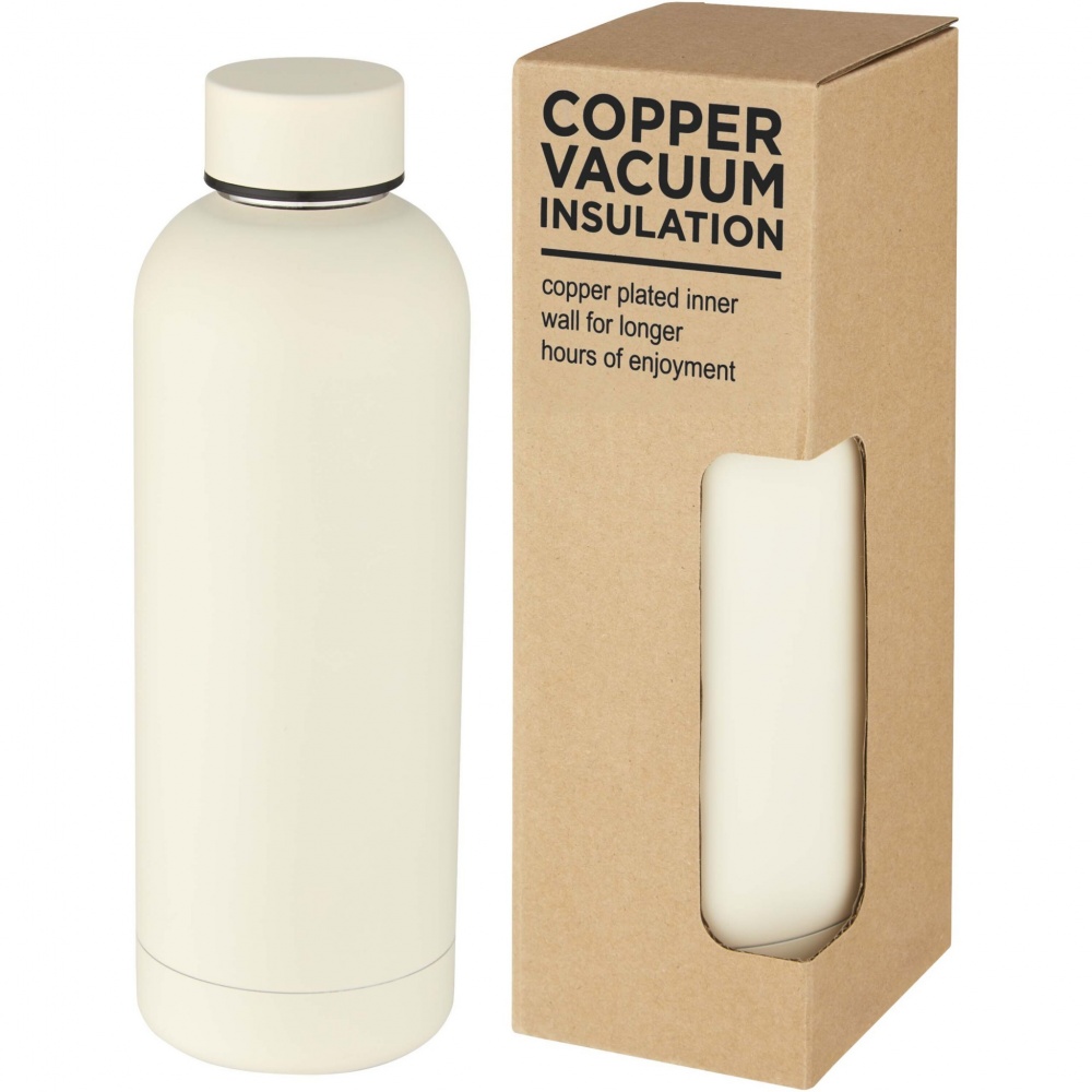 Logo trade advertising products image of: Spring 500 ml copper vacuum insulated bottle