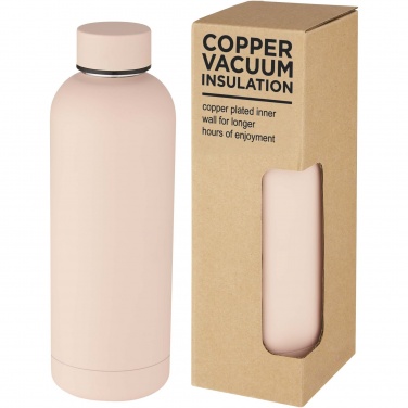 Logo trade promotional giveaways picture of: Spring 500 ml copper vacuum insulated bottle