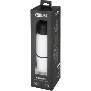 Logo trade promotional item photo of: CamelBak® MultiBev vacuum insulated stainless steel 500 ml bottle and 350 ml cup