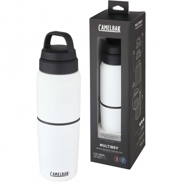 Logo trade promotional giveaways image of: CamelBak® MultiBev vacuum insulated stainless steel 500 ml bottle and 350 ml cup