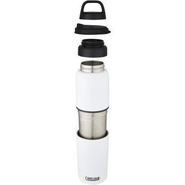 Logo trade promotional gifts image of: CamelBak® MultiBev vacuum insulated stainless steel 500 ml bottle and 350 ml cup