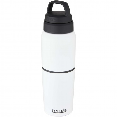 Logo trade advertising products image of: CamelBak® MultiBev vacuum insulated stainless steel 500 ml bottle and 350 ml cup