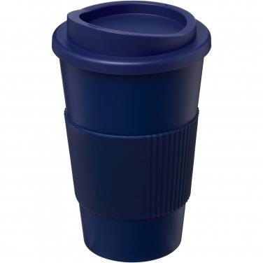 Logo trade promotional gifts image of: Americano® 350 ml insulated tumbler with grip