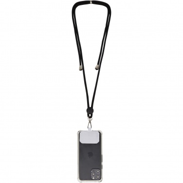 Logo trade promotional items image of: Kubi phone lanyard