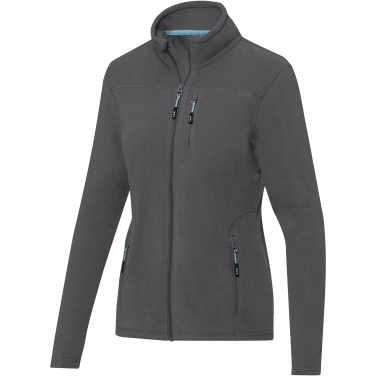 Logotrade promotional product picture of: Amber women's GRS recycled full zip fleece jacket