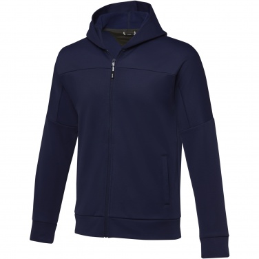 Logo trade promotional merchandise image of: Nubia men's performance full zip knit jacket