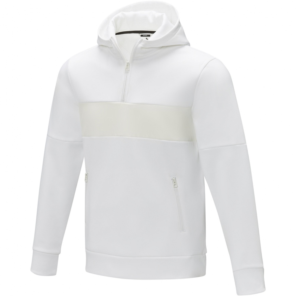 Logotrade promotional item picture of: Sayan men's half zip anorak hooded sweater