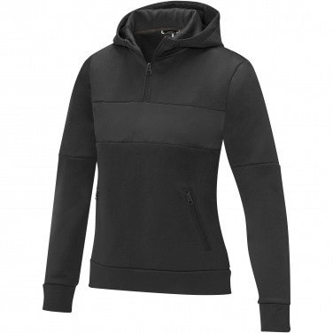 Logotrade corporate gift image of: Sayan women's half zip anorak hooded sweater