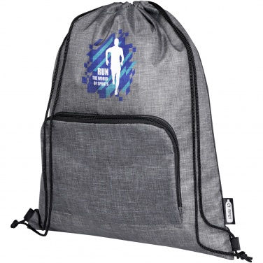 Logotrade promotional giveaway picture of: Ash recycled foldable drawstring bag 7L