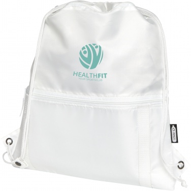 Logotrade advertising product image of: Adventure recycled insulated drawstring bag 9L