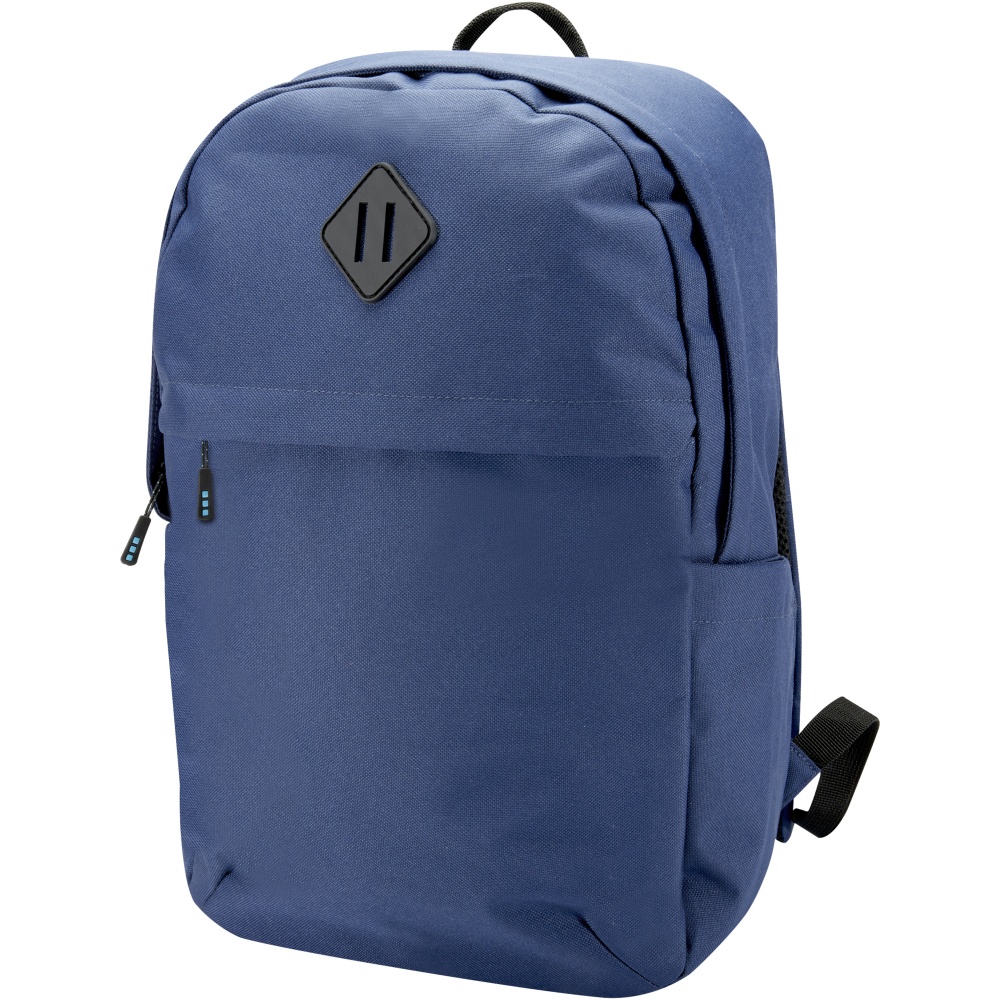 Logo trade promotional product photo of: REPREVE® Our Ocean™ Commuter 15" GRS RPET laptop backpack 19L