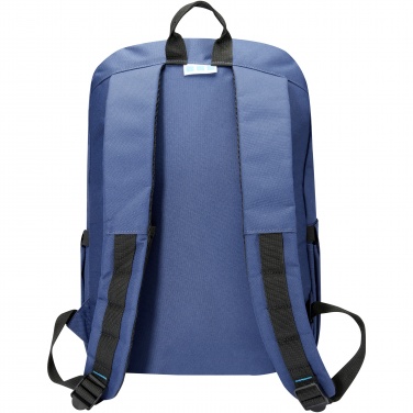 Logo trade promotional gift photo of: REPREVE® Our Ocean™ Commuter 15" GRS RPET laptop backpack 19L