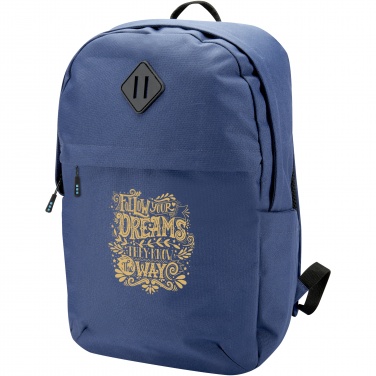 Logo trade promotional items image of: REPREVE® Our Ocean™ Commuter 15" GRS RPET laptop backpack 19L