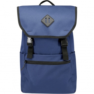 Logo trade promotional merchandise picture of: REPREVE® Our Ocean™ 15" GRS RPET laptop backpack 19L