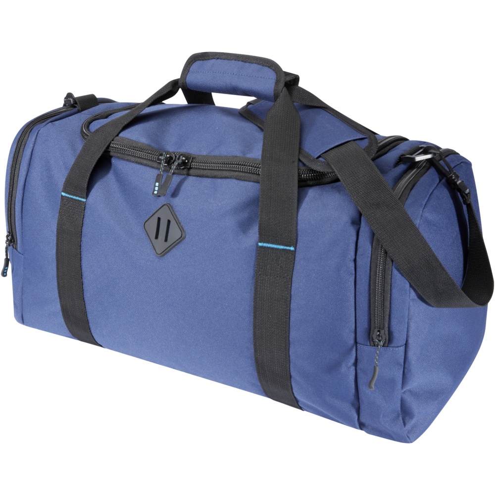 Logo trade promotional merchandise image of: REPREVE® Our Ocean™ GRS RPET duffel bag 35L