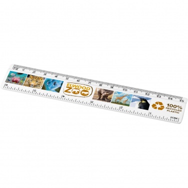 Logotrade promotional items photo of: Refari 15 cm recycled plastic ruler