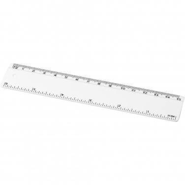 Logotrade corporate gift picture of: Refari 15 cm recycled plastic ruler